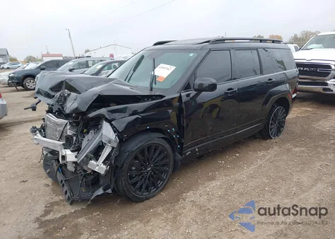 2024 Hyundai Santa Fe Calligraphy from USA, damaged, VIN 5NMP5DGLXRH062381